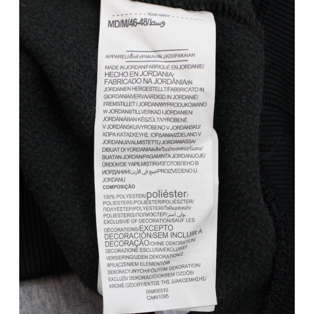 Under Armour Hoodie Mens Medium Black Cold Gear Fleece Loose Fit Long Sleeve - Picture 4 of 6
